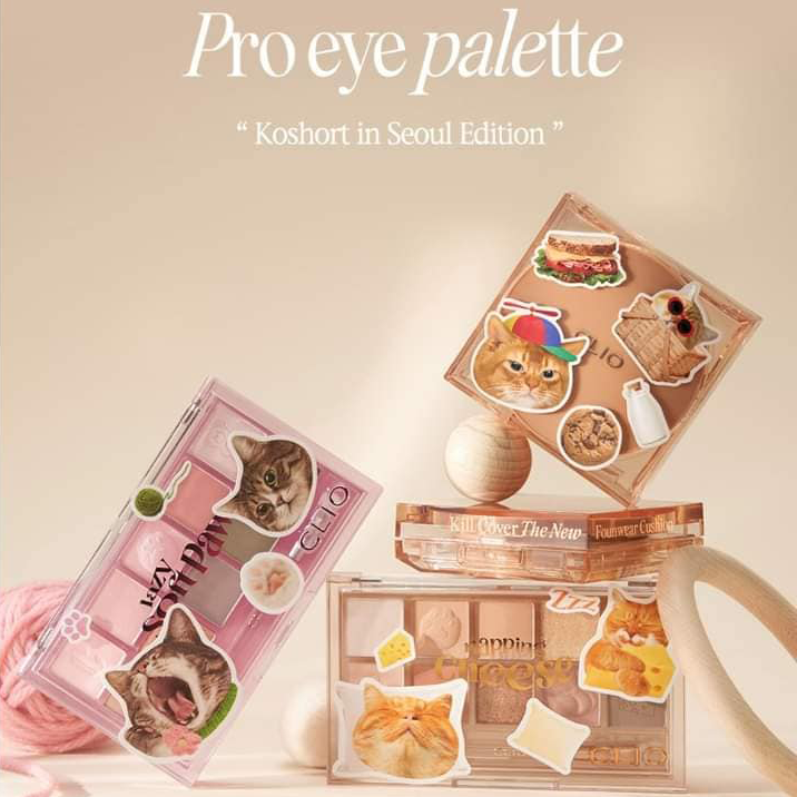 Bảng Phấn Mắt 10 Ô CLIO Pro Eye Palette Koshort In Seoul Limited 