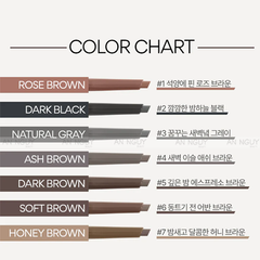 Chì Kẻ Mày 2 Đầu Innisfree Auto Eyebrow Pencil (Ver 2023) 0.3g