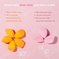 Bông Mút Tán Phấn Real Techniques Miracle Powder Sponge Dùng Tán Kem Nền, Che Khuyết Điểm