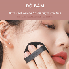 Phấn Nước Vegan Black Rouge Layer Velour Cushion 12gr