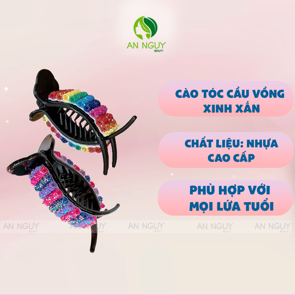 Cào Tóc Càng Cua Màu Cầu Vồng