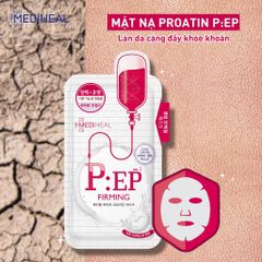 Mặt Nạ Mediheal P:EP Firming Proatin Mask Giúp Da Săn Chắc, Đàn Hồi 25ml