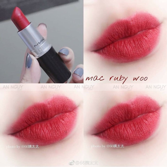 Son Thỏi Mac Retro Matte Lipstick 3gr #Ruby Woo