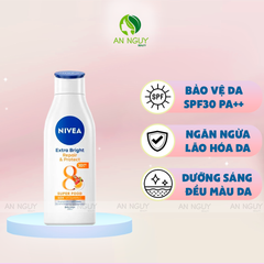 Sữa Dưỡng Thể Chống Nắng Nivea Extra Bright Repair & Protect Body Lotion SPF30 PA++