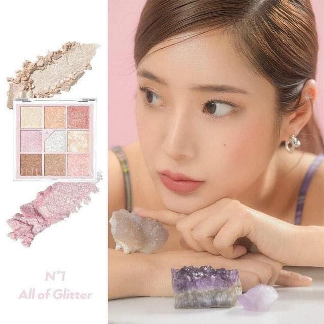 Phấn Mắt 9 Ô Unleashia Glitterpedia Eye Palette 6.2g