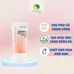 Kem Lót Catrice Prime And Fine 30ml (Mẫu Mới 2022)