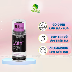 Xịt Khóa Nền Catrice Ultra Last2 18H Long Lasting Fixing Spray 50ml
