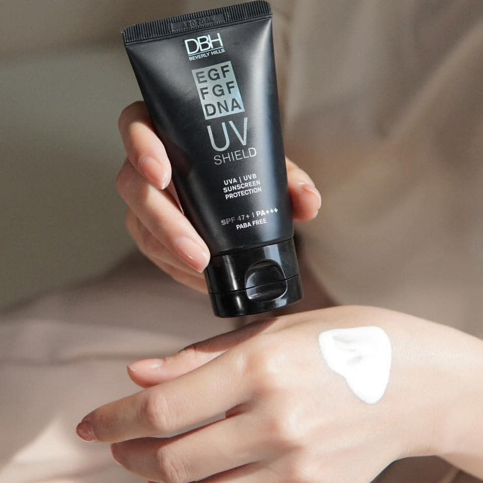 Kem Chống Nắng DBH EGF-FGF-DNA UV Shield SPF47+ PA+++ (Mẫu Mới) 60ml