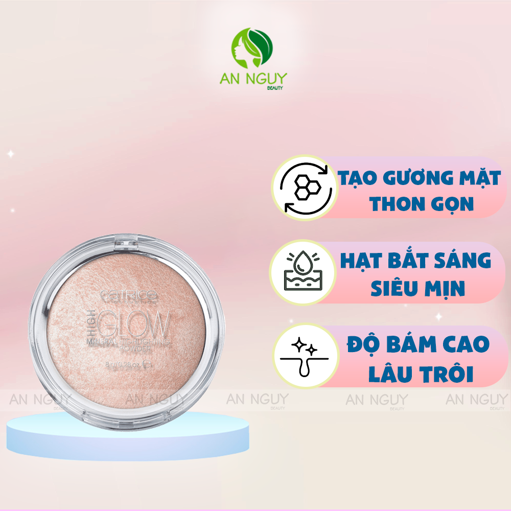 Phấn Bắt Sáng Catrice High Glow Mineral Highlighting Powder 8gr