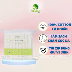 Bông Tẩy Trang Miniso Only The Purest 180 Miếng
