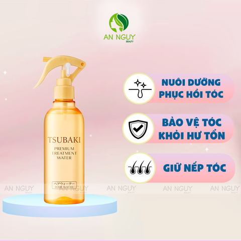 Xịt Dưỡng Tóc Phục Hồi Tsubaki Premium Treatment Hair Water