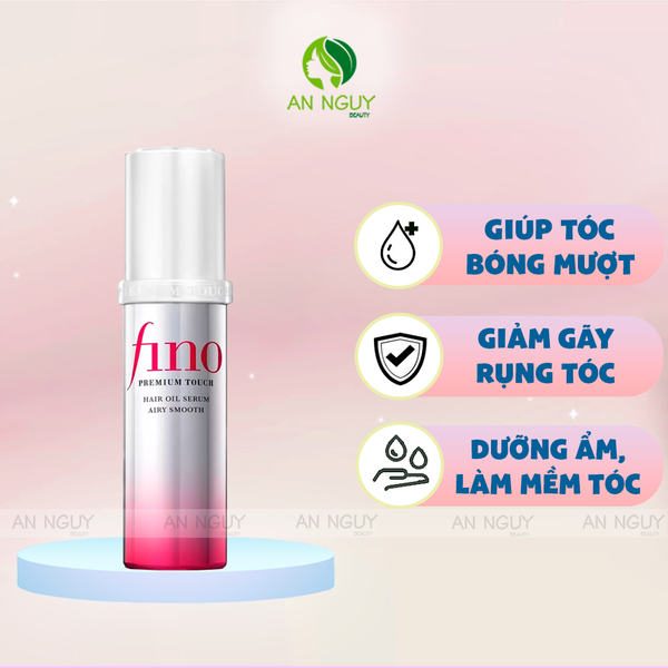 Dầu Dưỡng Tóc Cao Cấp Fino Premium Touch Airy Smooth Hair Oil Serum Cho Tóc Tơ, Mảnh 70ml