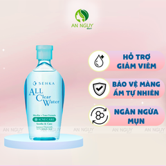 Nước Tẩy Trang Senka All Clear Water Acne Care Cho Da Mụn, Nhạy Cảm 230ml