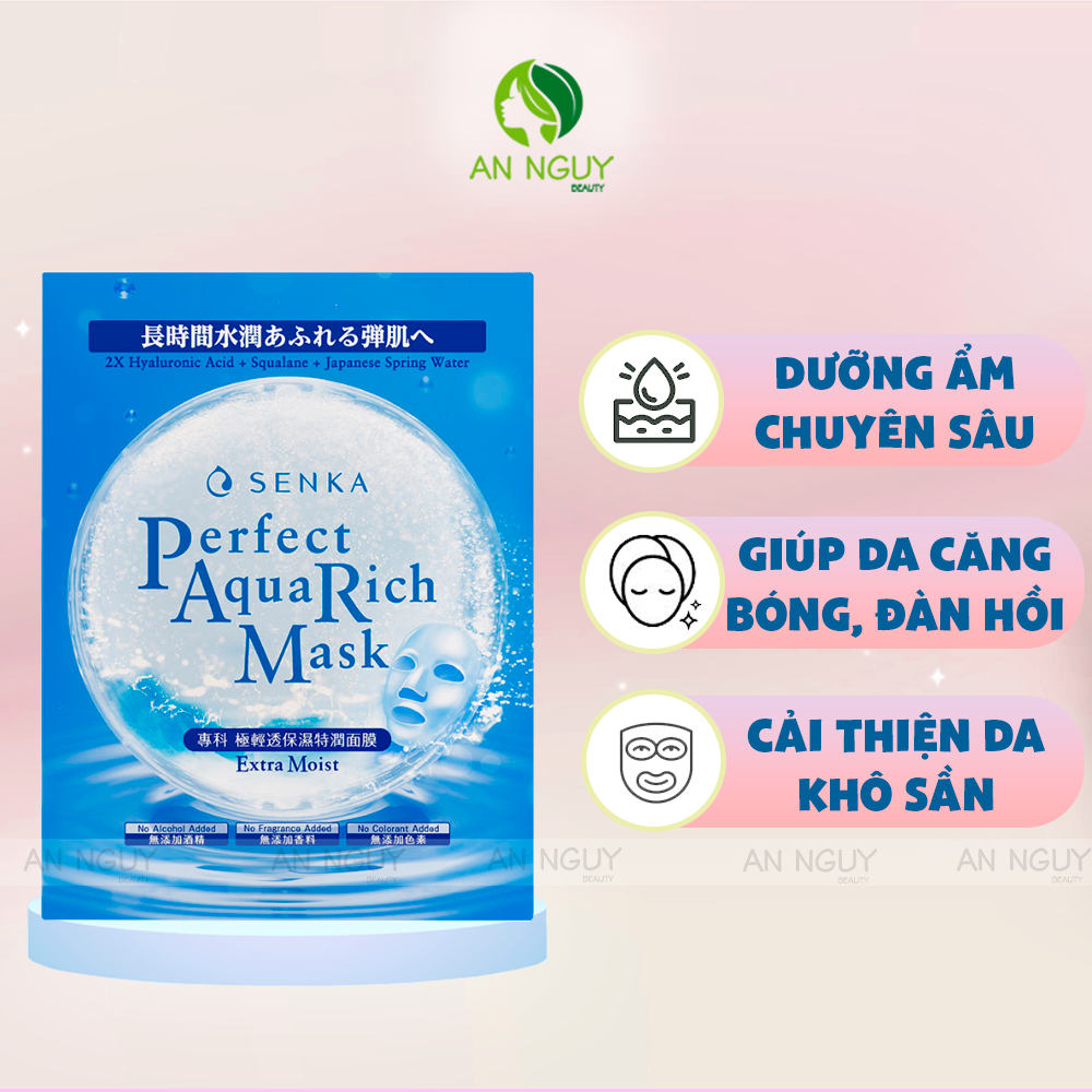 Mặt Nạ Senka Perfect Aqua Mask 21g
