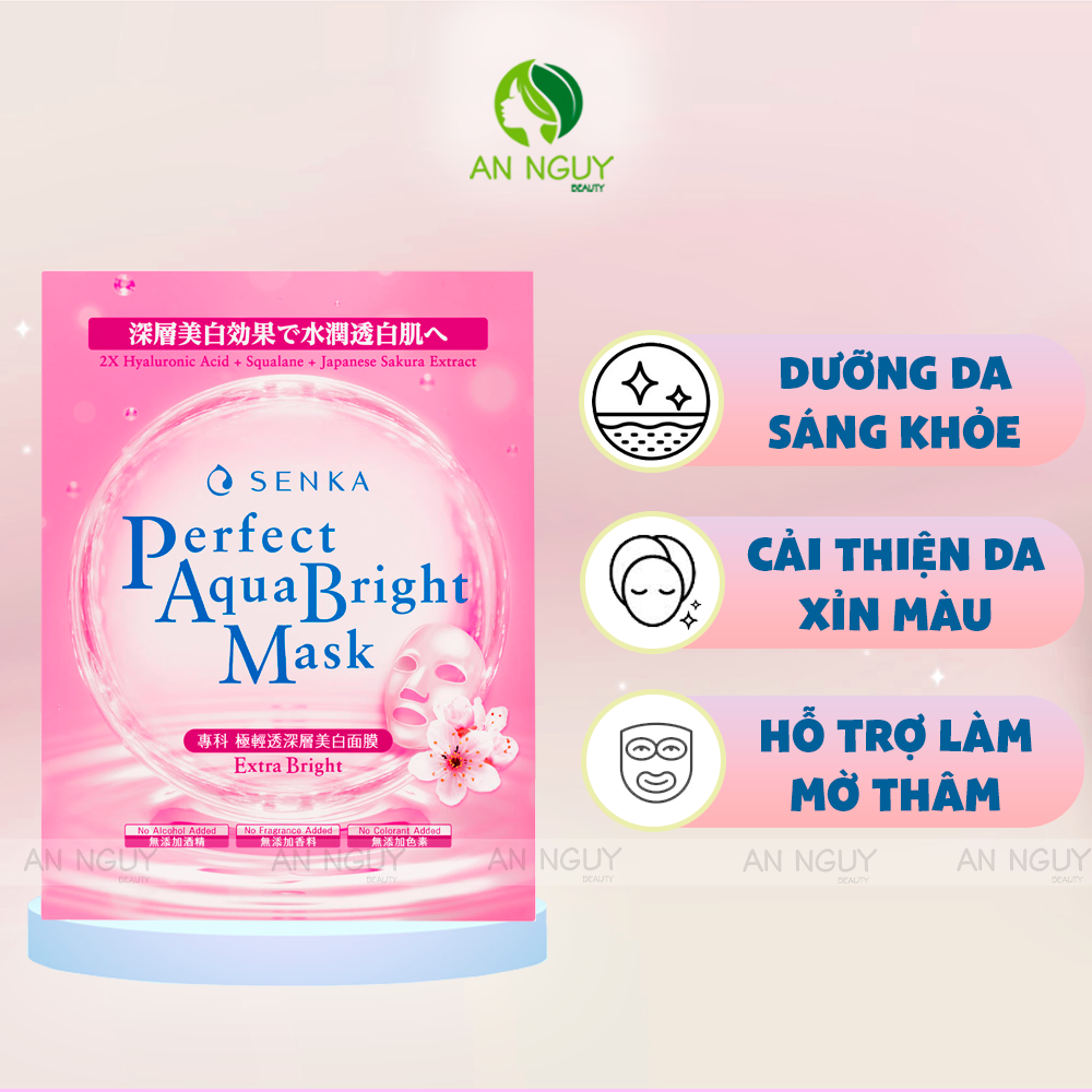 Mặt Nạ Senka Perfect Aqua Mask 21g