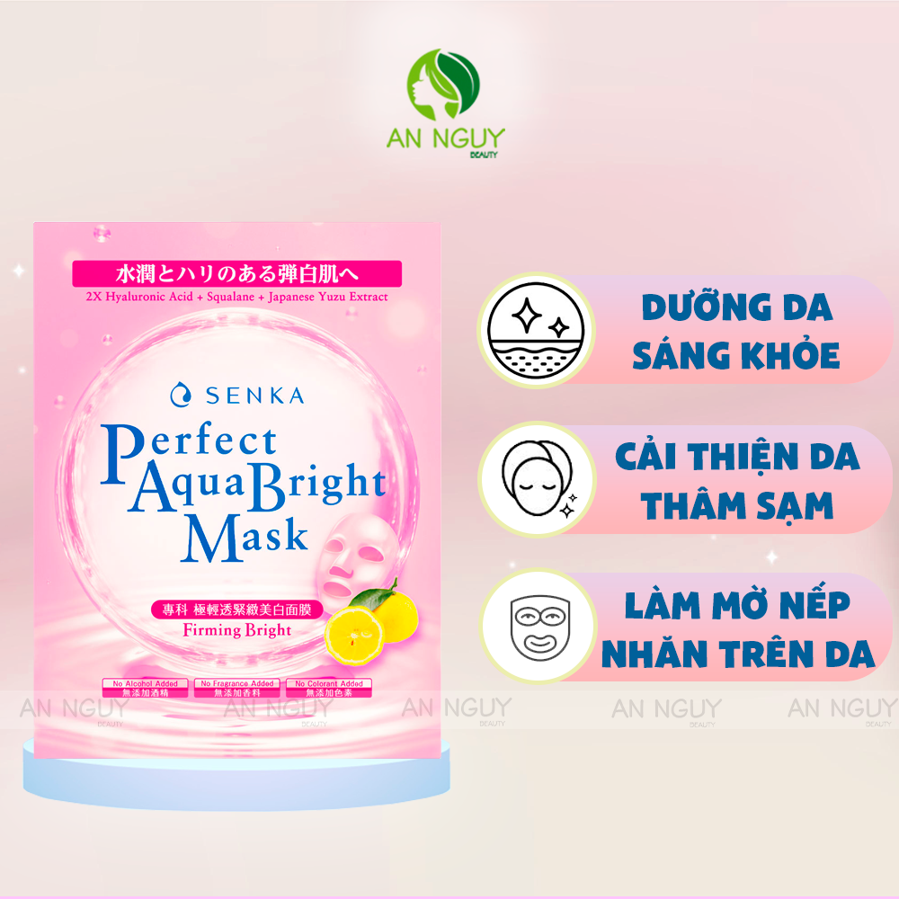Mặt Nạ Senka Perfect Aqua Mask 21g