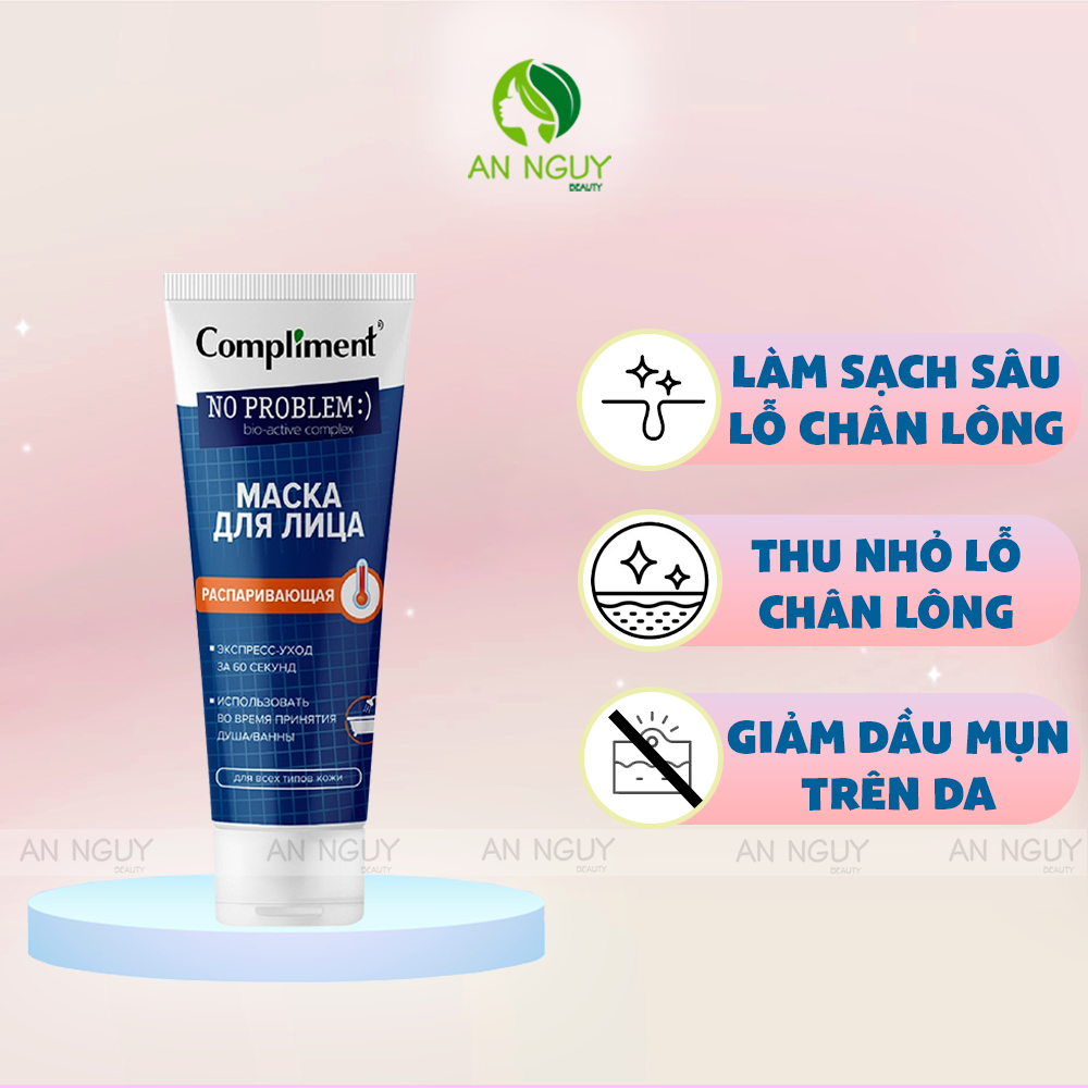 Mặt Nạ Đất Sét Compliment No Problem Face Mask 80ml