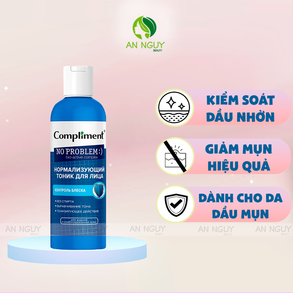 Nước Hoa Hồng Compliment Dưỡng Ẩm Làm Sạch Da 200ml