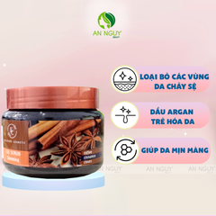 Tẩy Tế Bào Chết Exclusive Cosmetic Gel Scrub Cinnamon Cloves Hương Quế Hồi Làm Sạch Tế Bào Chết Trên Da
