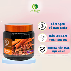 Tẩy Tế Bào Chết Exclusive Cosmetic Gel Scrub Cinnamon Cloves Hương Quế Hồi Làm Sạch Tế Bào Chết Trên Da