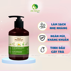 Dung Dịch Vệ Sinh Zelenaya Apteka Green Pharmacy Gel For Intimate Chiết Xuất Thiên Nhiên 370ml