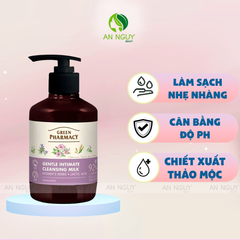 Dung Dịch Vệ Sinh Zelenaya Apteka Green Pharmacy Gel For Intimate Chiết Xuất Thiên Nhiên 370ml