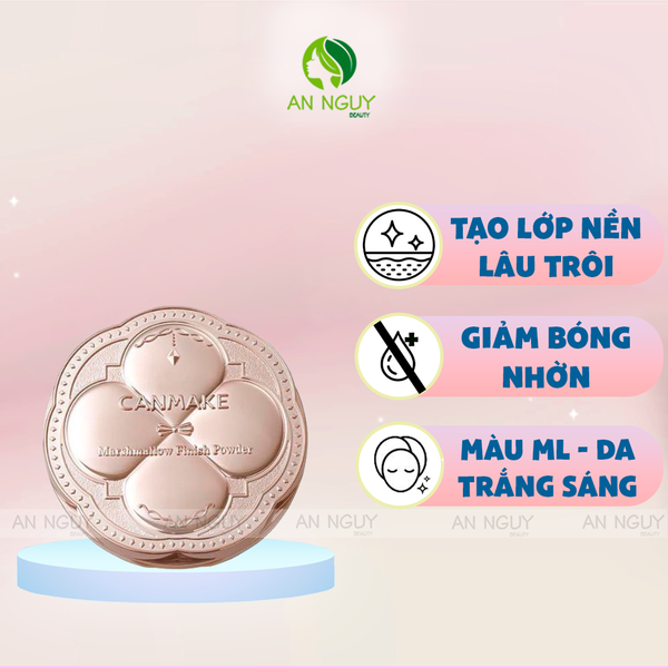 Phấn Phủ Canmake Marshmallow Finish Powder Siêu Mịn 10g