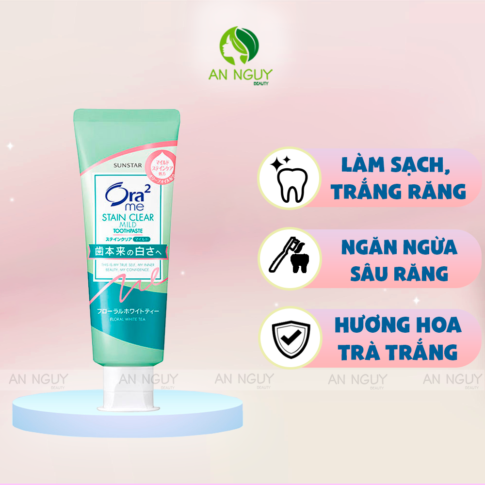 Kem Đánh Răng Ora2 Me Stain Clear Toothpaste 140g
