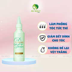 Dầu Gội Khô Dạng Gel Tsubaki Dry Shampoo Giảm Tóc Bết, Mát Lạnh 180ml