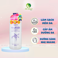 Nước Hoa Hồng Hatomugi Naturie Skin Conditioner Chiết Xuất Từ Cây Hạt Ý Dĩ 500ml