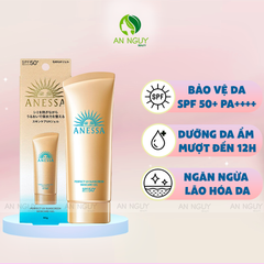 Gel Chống Nắng Anessa Perfect UV Suncreen Skincare Gel Dưỡng Ẩm 90g