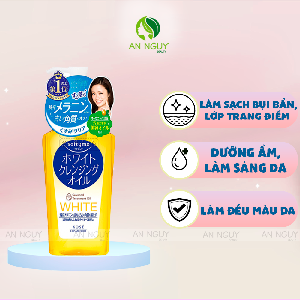 Dầu Tẩy Trang Kose Softymo Cleansing Oil 230ml