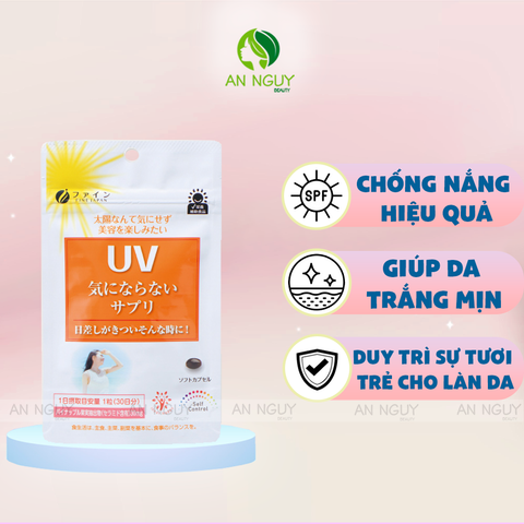 Viên Uống Chống Nắng UV Fine Japan 30 Viên