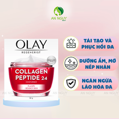 Kem Dưỡng Olay Collagen Peptide 24 Moisturiser Phục Hồi Dấu Hiệu Lão Hóa 50g