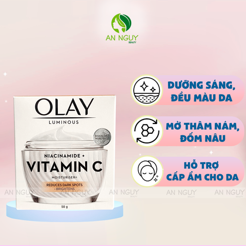 Kem Dưỡng Olay Luminous Moisturiser 50g