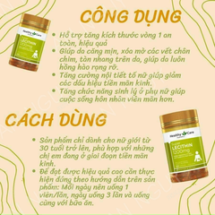 Viên Uống Mầm Đậu Nành Healthy Care Super Lecithin 1200mg (100 Viên)