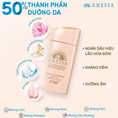 Sữa Chống Nắng Anessa Perfect UV Sunscreen Mild Milk Cho Da Nhạy Cảm Và Trẻ Em 60ml