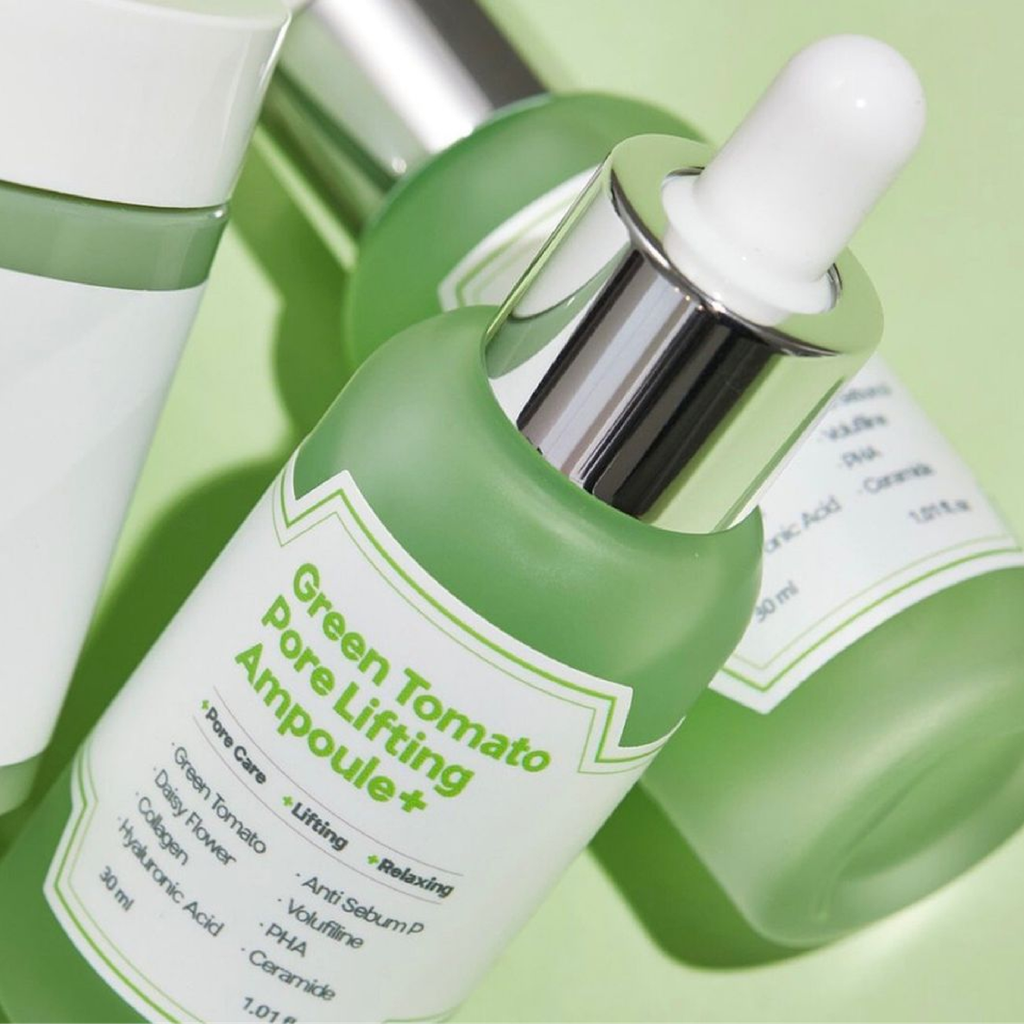 Tinh Chất Cà Chua Xanh Sungboon Editor Green Tomato Pore Lifting Ampoule+ Hỗ Trợ Thu Nhỏ Lỗ Chân Lông
