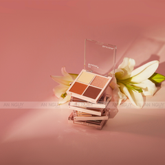 Bảng Phấn Mắt 4 Ô SILKYGIRL Full Bloom Shadow Quad 6.4gr