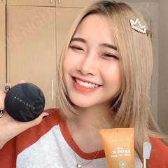 Phấn Nước Aprilskin Black Magic Snow Galaxy Edition Cushion SPF 50+/PA+++ Mịn Lì 15gr