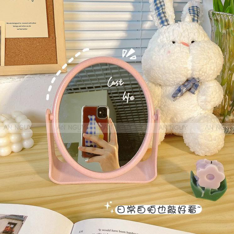 Gương Lúa Mạch Để Bàn Phong Cách Hàn Quốc Nhiều Mẫu