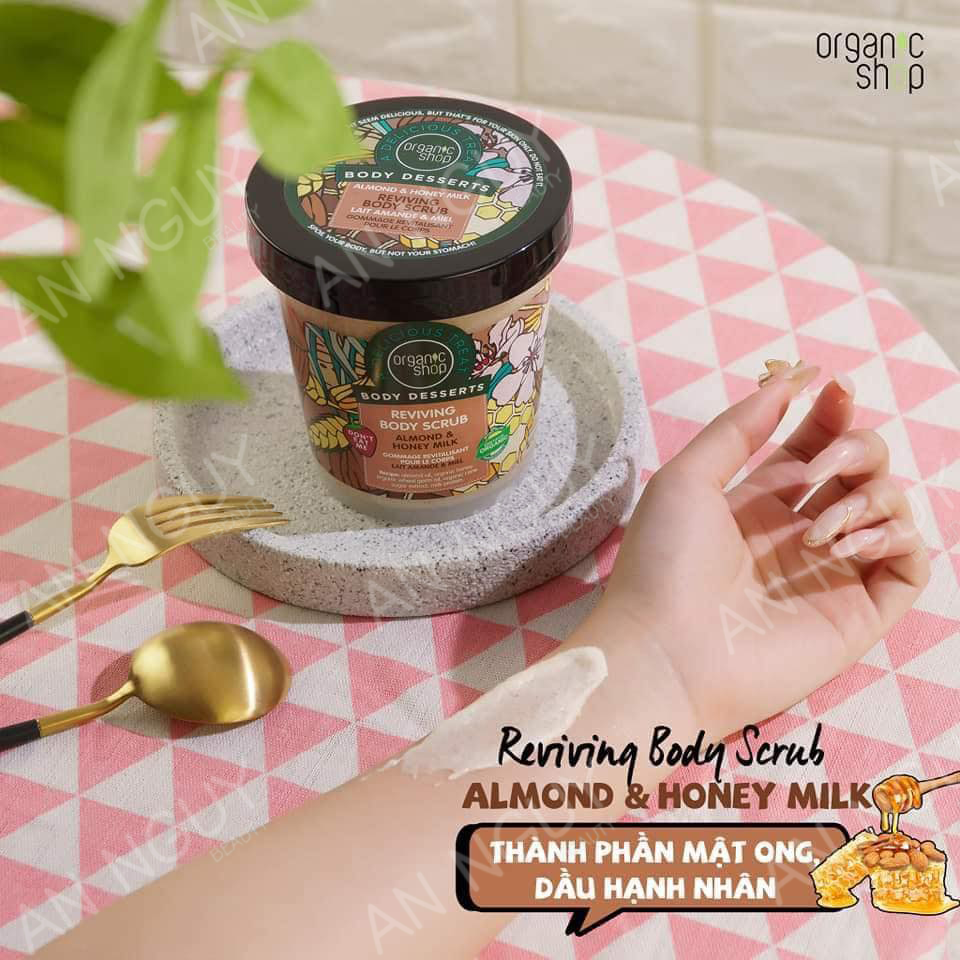 Tẩy Tế Bào Chết Organic Shop Warming Body Scrub 450ml