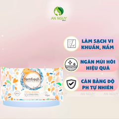 Khăn Ướt Vệ Sinh Vùng Kín Femfresh Intimate Skin Care Daily Wipes 10 Tờ