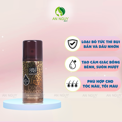 Dầu Gội Khô Girlz Only Dry Shampoo 100ml