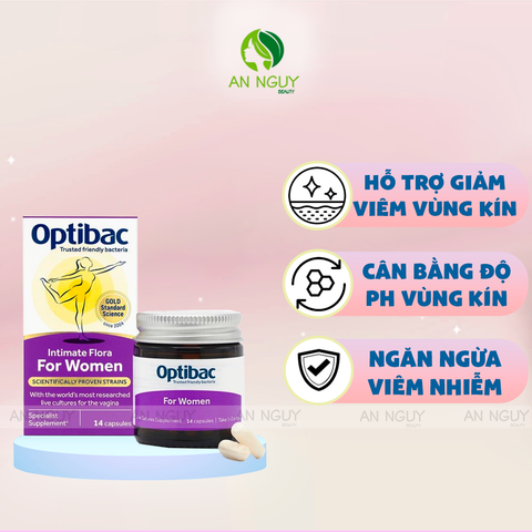 Men Vi Sinh Optibac Probiotics For Women