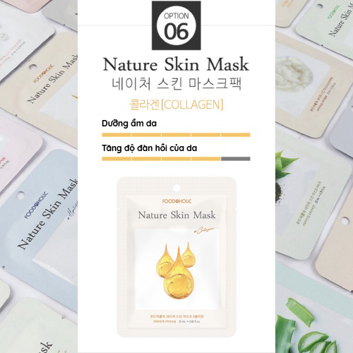 Mặt Nạ 3D Foodaholic Nature Skin Mask 23ml