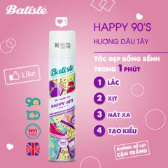 Dầu Gội Khô Batiste Dry Shampoo 200ml