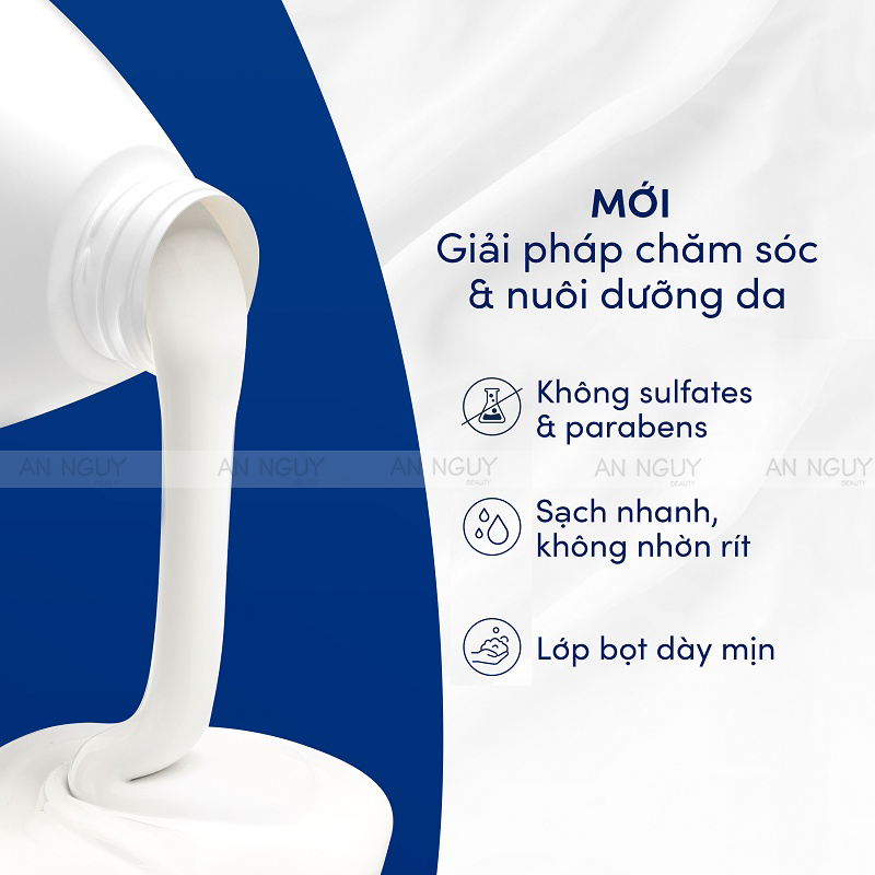 Sữa Tắm Dove Body Wash Dưỡng Thể, Làm Sạch Da Dịu Nhẹ 500g