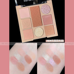 Bảng Phấn Mắt 8 Ô Color School Playing Magic Cube Eye Shadow Plate 12.3gr