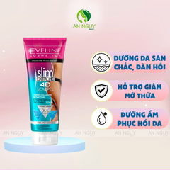 Gel Bôi Eveline Slim Extreme 4D Scalpel Turbo Cellulite Reductor Làm Săn Chắc Da 250ml